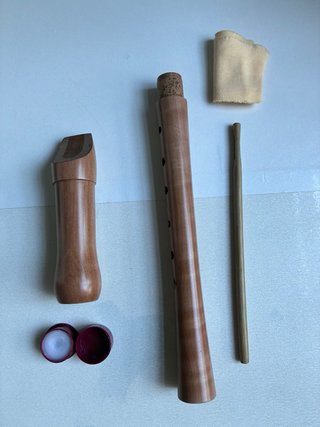 Flauta dulce madera Moeck original