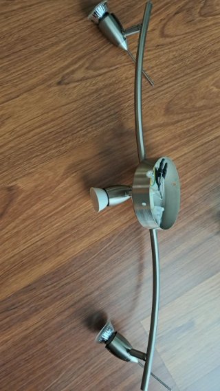 Juego 2 Lámparas Techo Metálicas