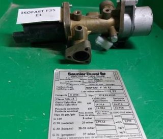 REPUESTOS DE CALDERA SAUNIER ISOFAST F35 E1