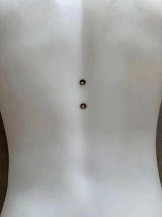 Manichino Busto Uomo Bianco