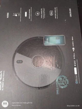 Robot Aspirador Cecotec Negro