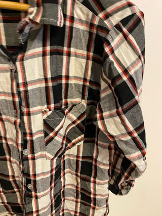 Camisa cuadros algodon