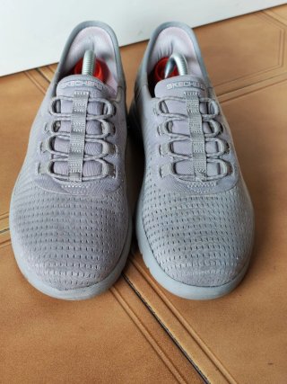 Zapatillas Skechers Gris Mujer
