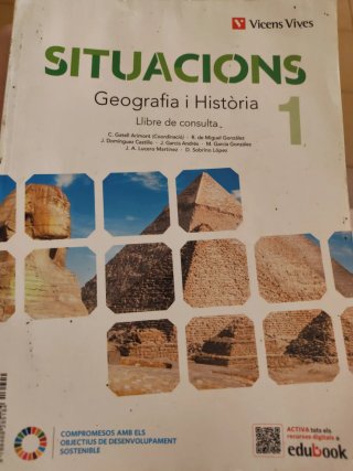 Geografia i història, 1 ESO, Situacions Llibre ...