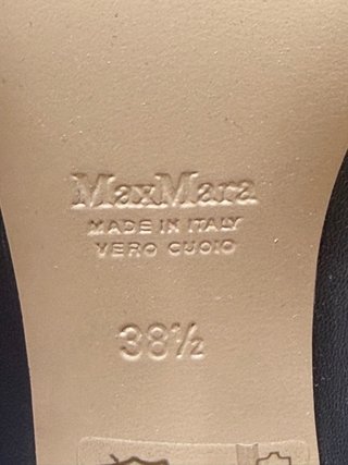 Max Mara Scarpe Decolleté Nere Nuove