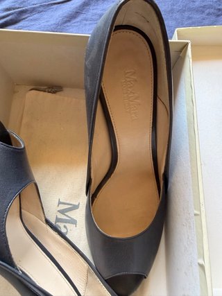 Max Mara Scarpe Decolleté Nere Nuove
