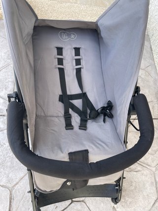 Silla de paseo gris Kinderkraft