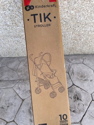 Silla de paseo gris Kinderkraft