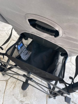Silla de paseo gris Kinderkraft