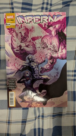 Pack Cómics Marvel X-Men, Inferno, S.W.O.R.D.