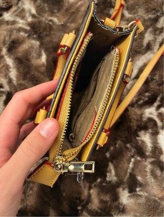 Bolso de bandolera marrón