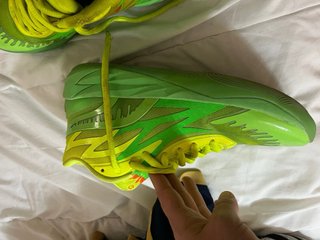 Bambas Puma Verdes y Amarillas