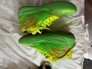 Bambas Puma Verdes y Amarillas