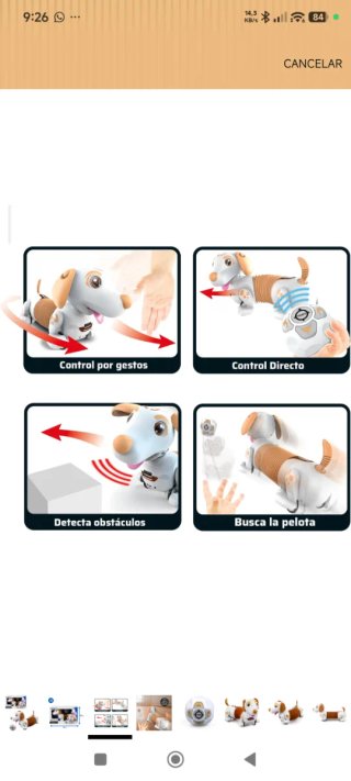 Bizak Robo Dash D Perrito Robot Marrón YCOO