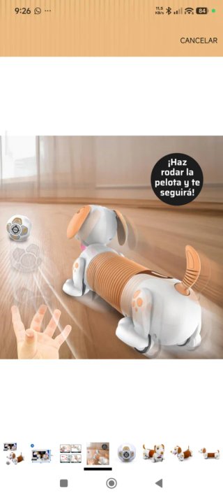 Bizak Robo Dash D Perrito Robot Marrón YCOO