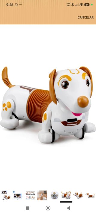 Bizak Robo Dash D Perrito Robot Marrón YCOO
