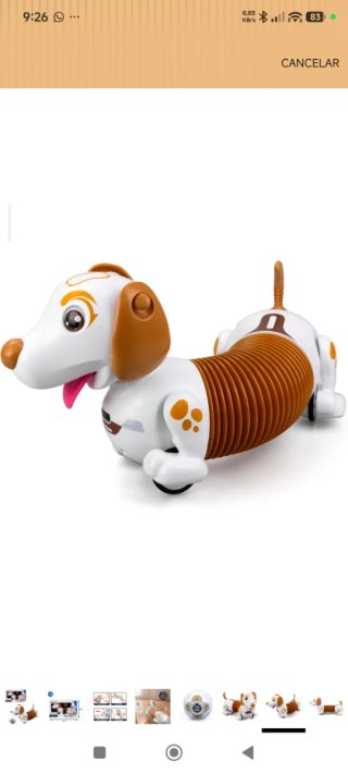 Bizak Robo Dash D Perrito Robot Marrón YCOO