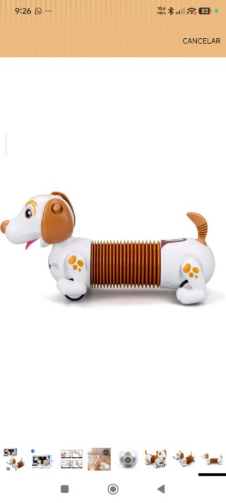 Bizak Robo Dash D Perrito Robot Marrón YCOO