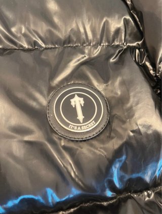 Chaqueta Trapstar Negra Brillante