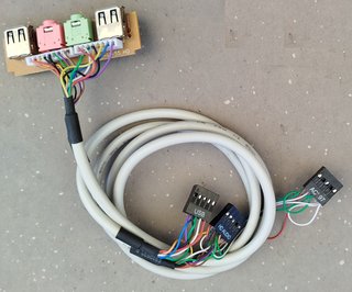 CABLEADO USB/HD/AC AUDIO PARA PLACA BASE MSI