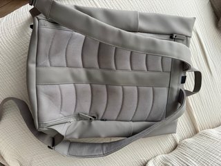 Mochila Gaston Luga Splash Roll Top Gris