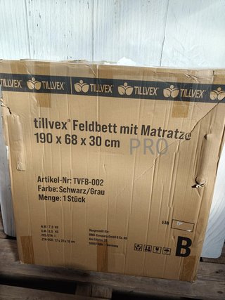 Cama de camping plegable - Tillvex