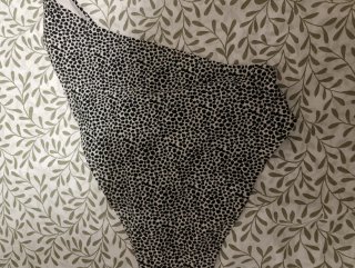Bikini Primark Negro/Blanco Talla 48