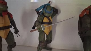Pack 4 Figuras Tortugas Ninja NECA 1990