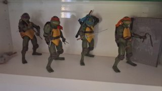 Pack 4 Figuras Tortugas Ninja NECA 1990