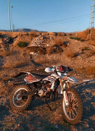 Motor Hispania Furia 50cc Enduro urge