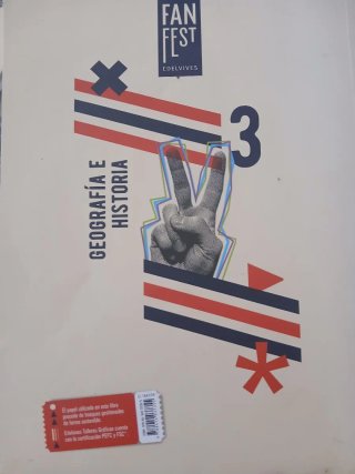 Libro historia 3  ESO edelvives Nuevo