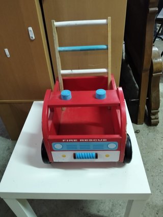 Coche Bomberos Madera Fisher-Price