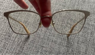 Montura Gafas Longchamp Paris Metal Dorado