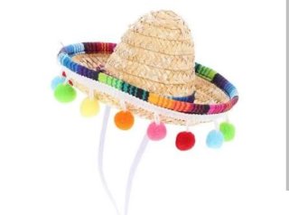 2 Gorros Mexicanos Sombrero Fiesta