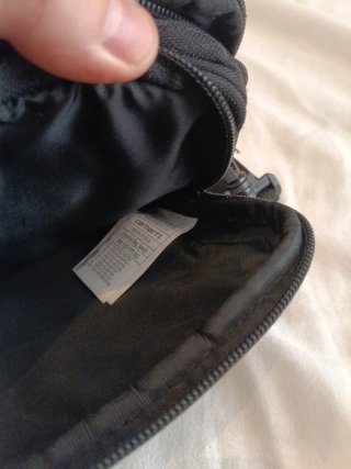 Bolso bandolera Carhartt negro