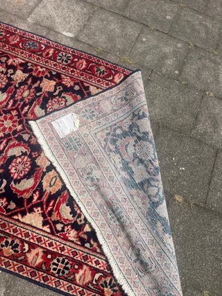 Alfombra pasillera oriental vintage / Alfombra art