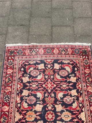 Alfombra pasillera oriental vintage / Alfombra art