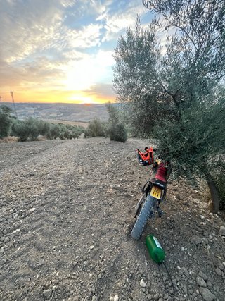 Moto Rieju RR Enduro Negra y Roja