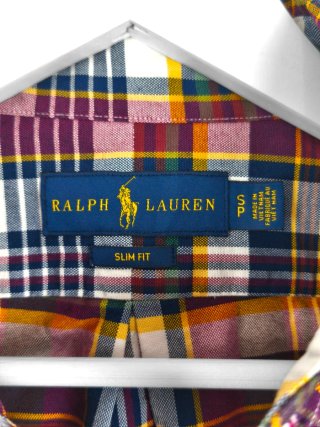 Camisa De Cuadros "Ralph Lauren" Talla S