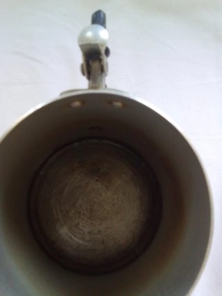 Lattiera Bollitore Metallo Vintage