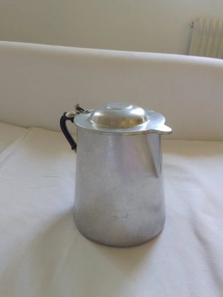 Lattiera Bollitore Metallo Vintage