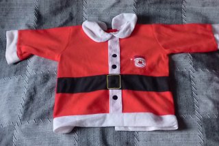Disfraz Papá Noel Bebé (Talla 0-6m)