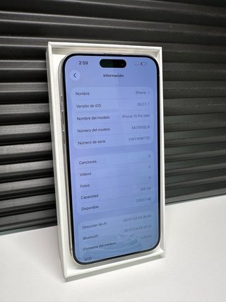 iPhone 15 Pro Max 256GB Gris