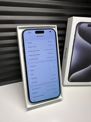 iPhone 15 Pro Max 512 Azul Marino