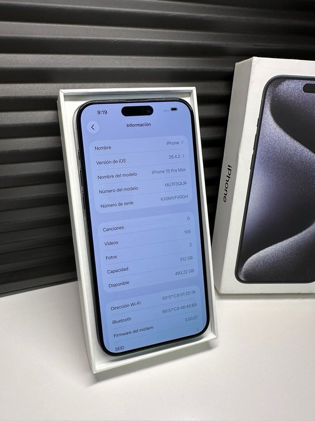 iPhone 15 Pro Max 512 Azul Marino
