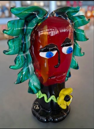 Scultura in vetro Murano