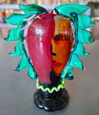 Scultura in vetro Murano
