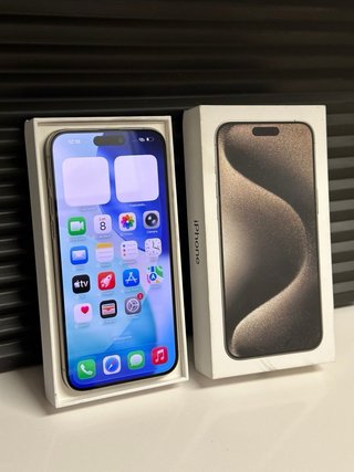 iPhone 15 Pro Max 512 Gris Impecable