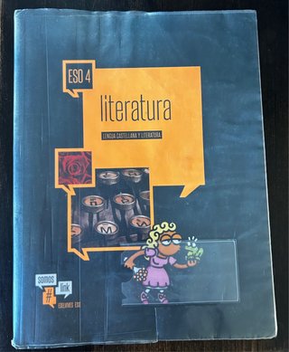 Libro de literatura de 4 de la ESO   EDELVIVES
