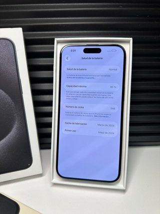 iPhone 15 Pro Max 512GB Negro/Gris
